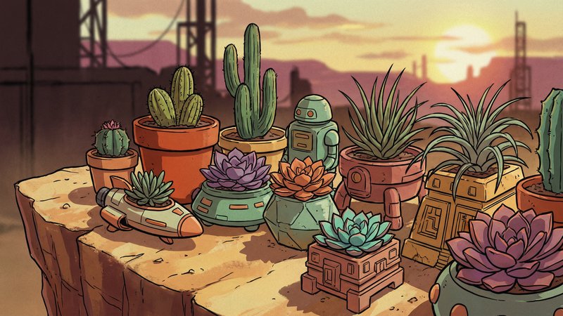 探花精选多肉植物组盆视频分享